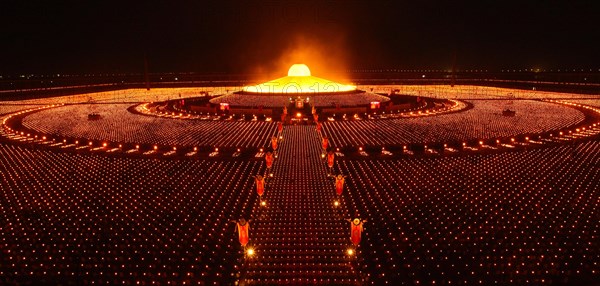 Magha Puja Day at Wat Phra Dhammakaya