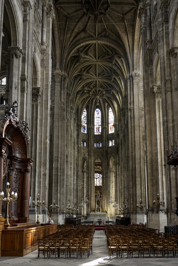 Interior of Saint Eustache Church