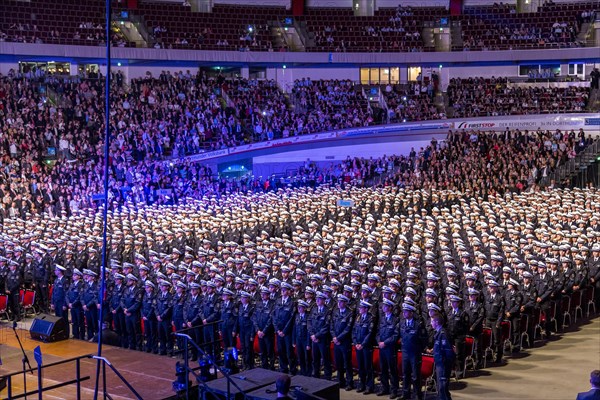 Swearing-in of the police inspector candidates