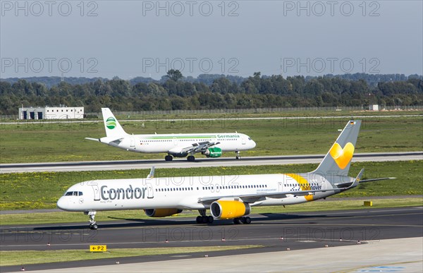 Condor Boeing 757 on the runway