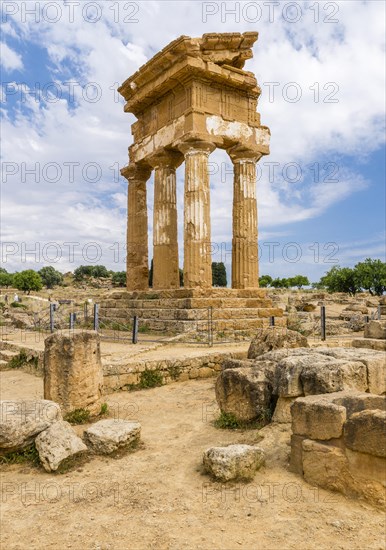 Temple of Castor and Pollux or Tempio di Dioscuri