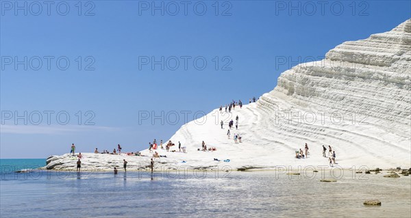 Rocky coast Scala dei Turchi