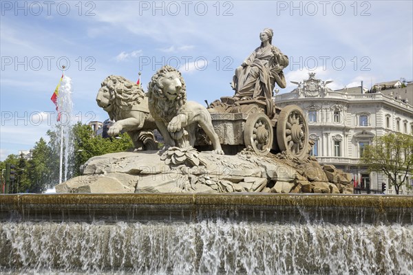 Cibeles Fountain in Cibeles Square