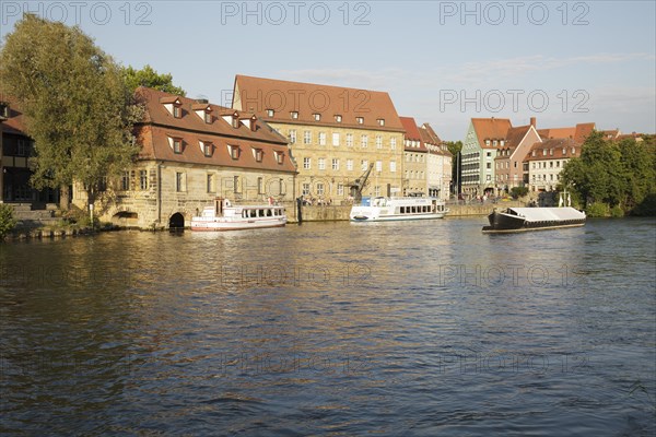 The Old Port on the Regnitz River with the Old Slaughterhouse