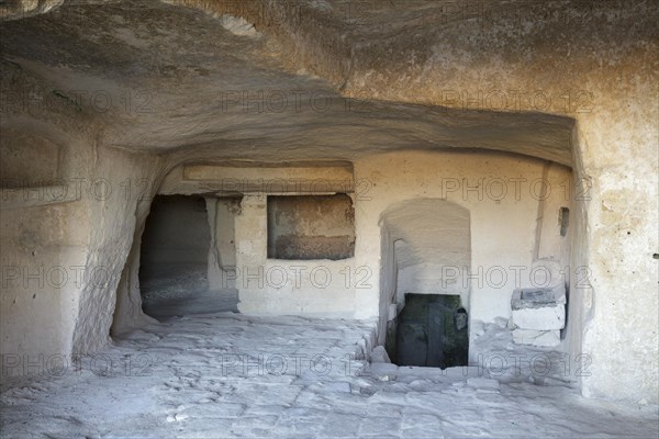 One of the cave dwellings in Sasso Caveoso