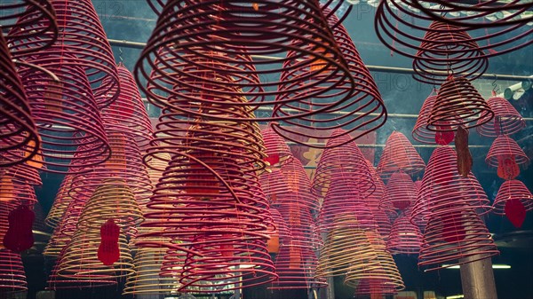 Incense coils at Tin Hau Temple