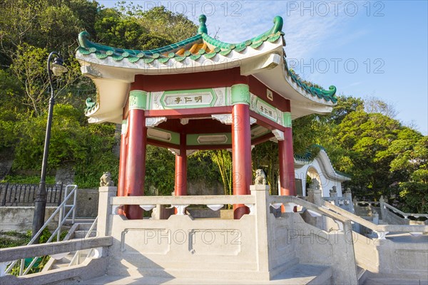 Lion's Pavilion lookout point at Victoria Peak