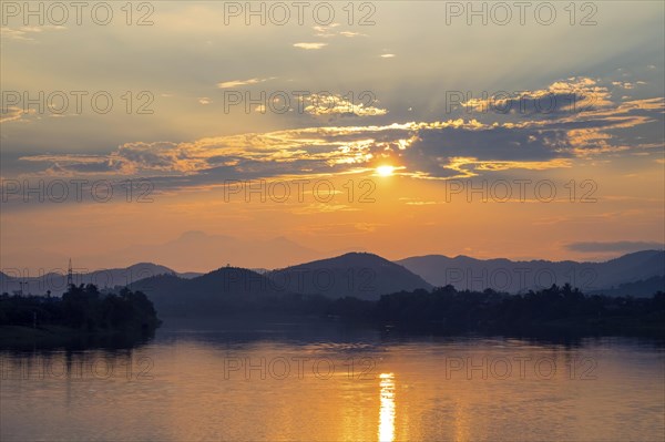 Sunset over the Perfume River