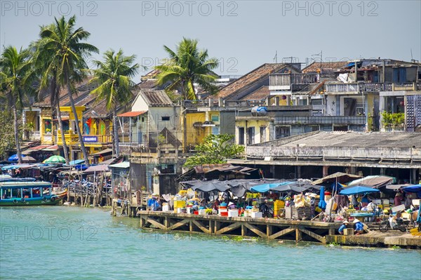 Town of Hoi An on the Thu Bon River