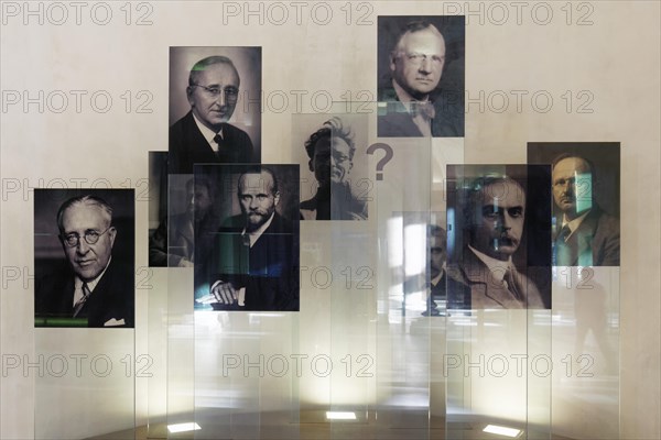 Portraits of Nobel laureates of the University of Vienna