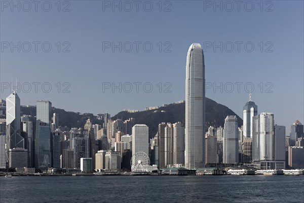 Skyline Hongkong Island