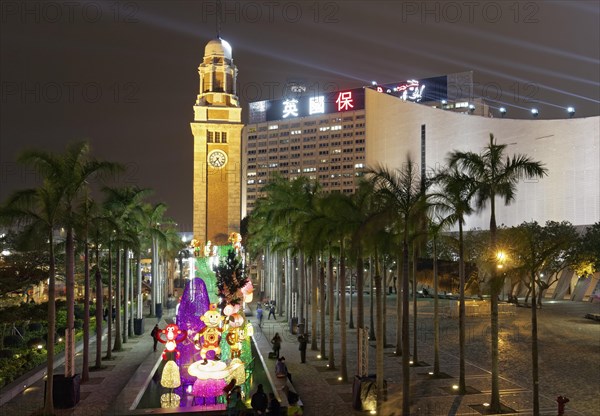 Clock Tower at night