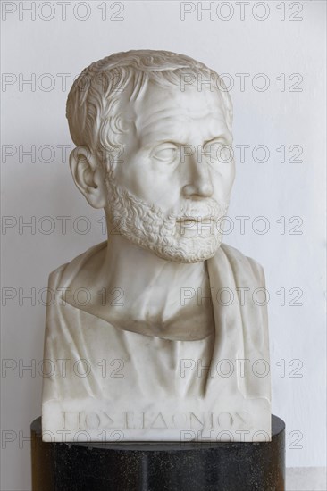 Bust of the Greek philosopher Poseidonios