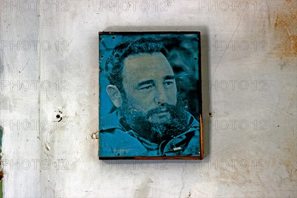 Portrait of Fidel Castro