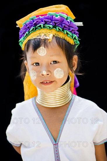 Kayan hill tribe girl