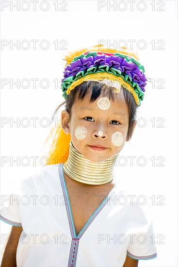 Kayan hill tribe girl