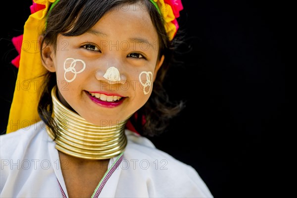 Kayan hill tribe girl