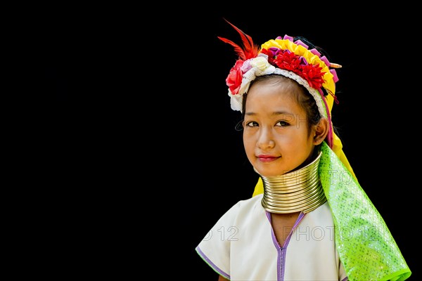 Kayan hill tribe girl