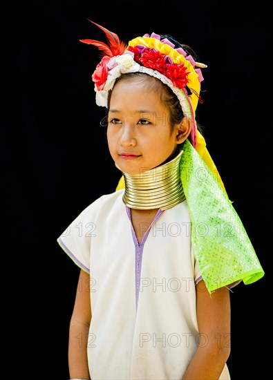 Kayan hill tribe girl