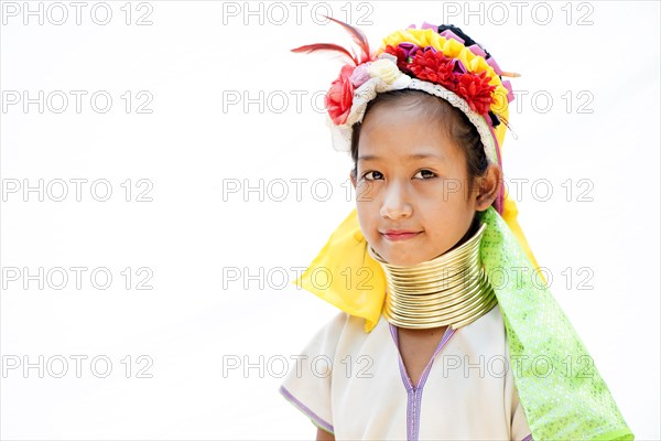 Kayan hill tribe girl