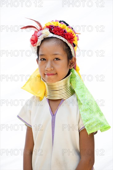 Kayan hill tribe girl