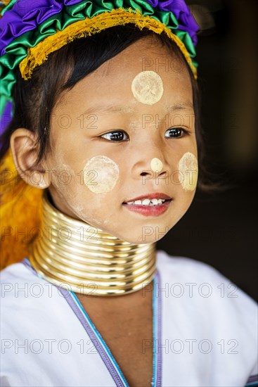 Kayan hill tribe girl