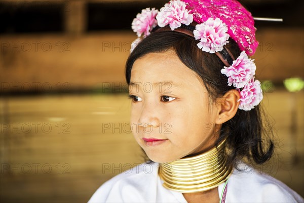 Kayan hill tribe girl