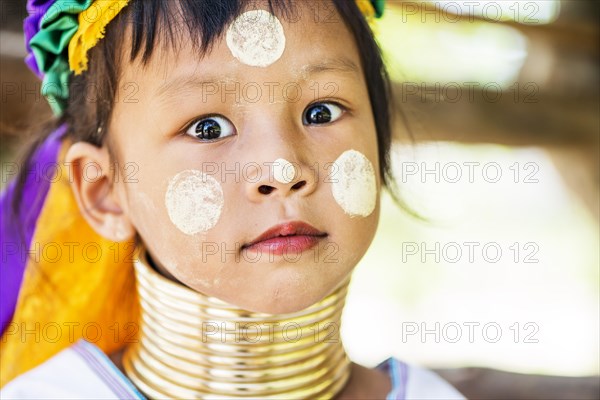 Kayan hill tribe girl