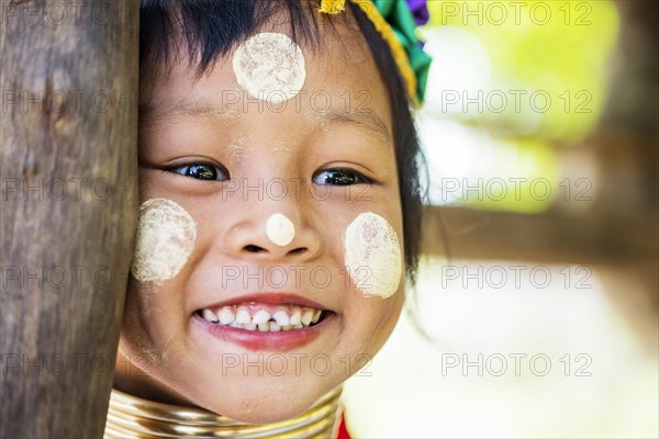 Kayan hill tribe girl