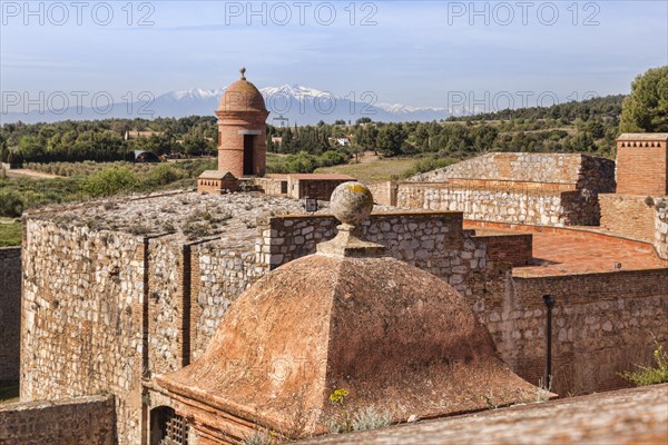 Rooftops of Fort de Salses