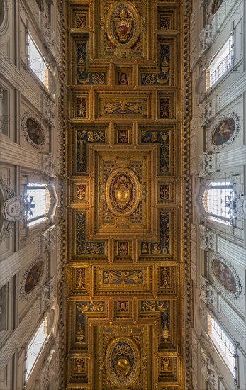 Inside the Archbasilica of St. John Lateran