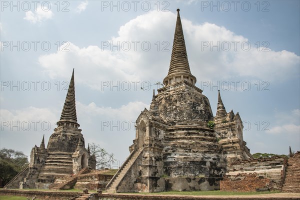 Pagodas of Wat Phra Si Sanphet