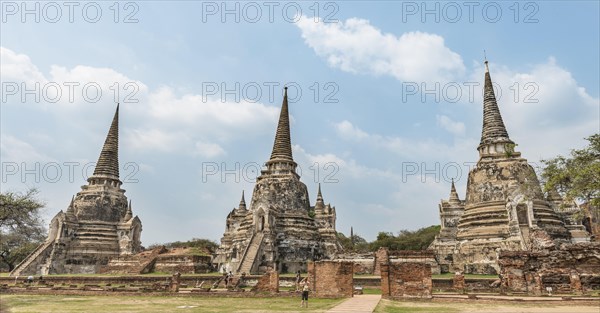 Pagodas of Wat Phra Si Sanphet