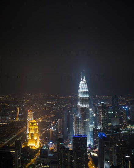 Skyline at night