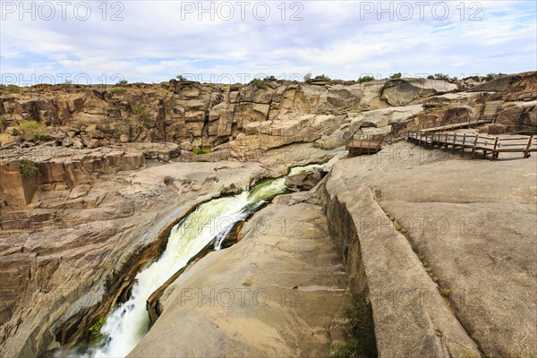 Visitors platform at the Augrabies Falls