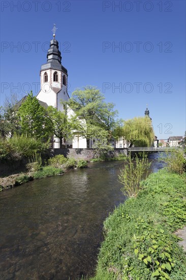 St. Martin's Church on river Alb