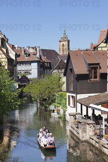 Boat trip on the river Lauch