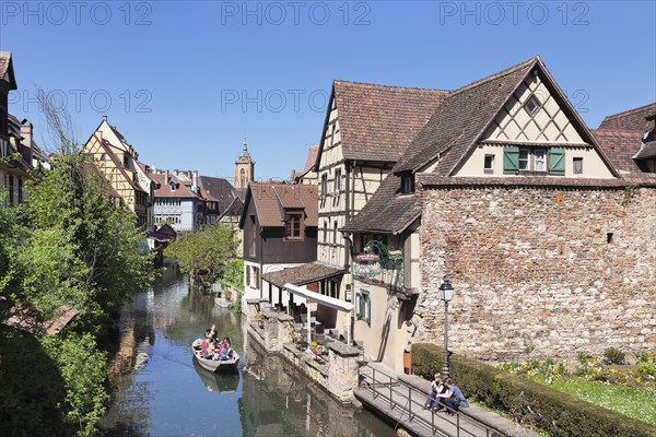 Boat trip on the river Lauch