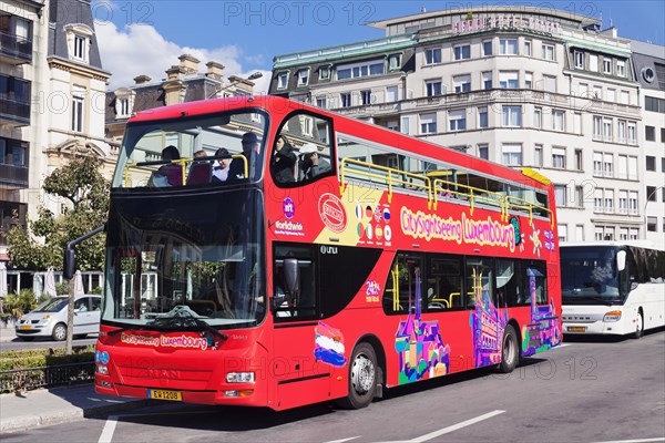 Sightseeing bus