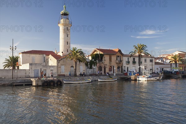 Lighthouse at the port