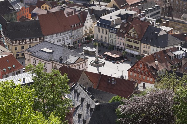 Historic centre with marketplace