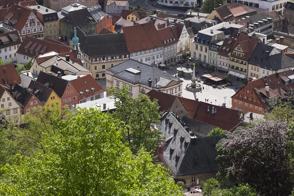 Historic centre with marketplace