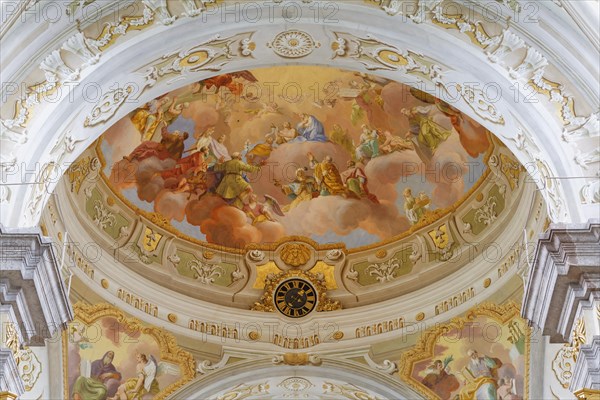 Ceiling fresco in the choir by Daniel Gran