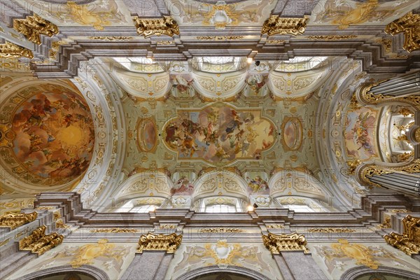 Ceiling fresco by Daniel Gran