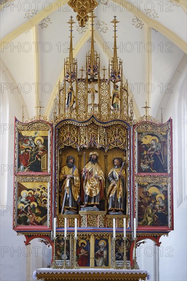 Late Gothic winged altar by the master of Rabenden