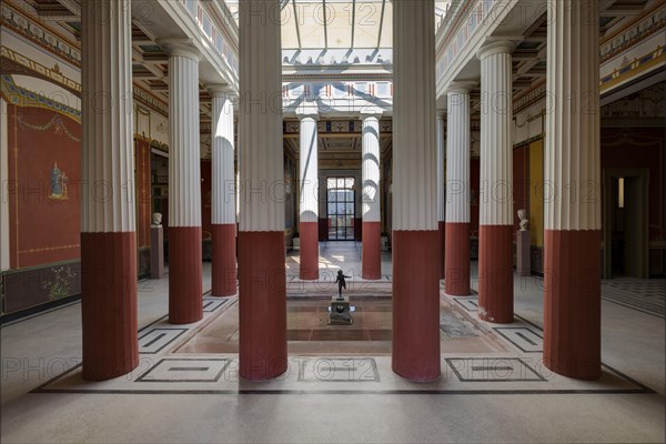 Courtyard in Pompejanum