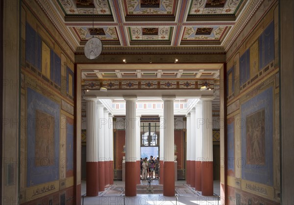 Courtyard in Pompejanum