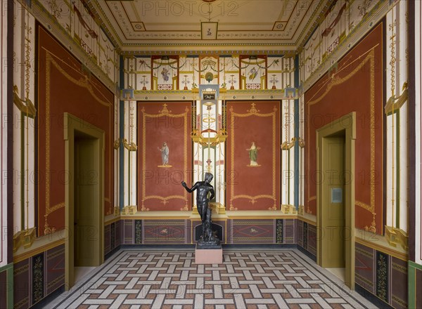 Interior in Pompejanum