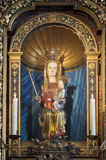 Miraculous image in the monastery church