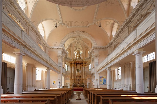 Church of St. John with the pulpit altar